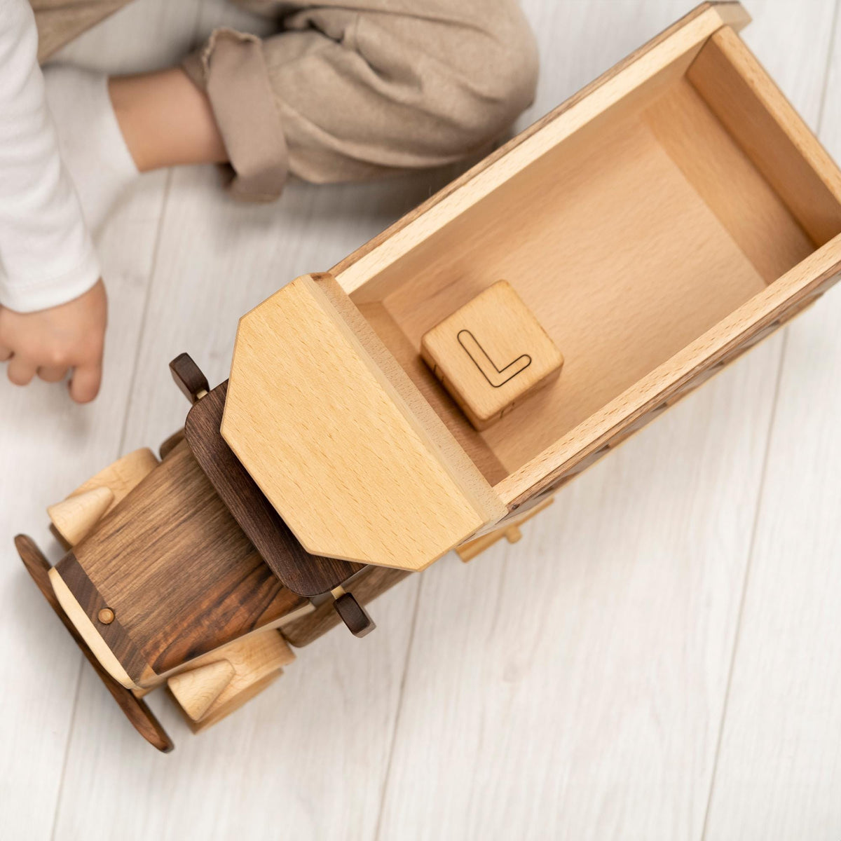 Big Wooden Truck, Toy & Home Decor – handmade wooden toy, photo 4