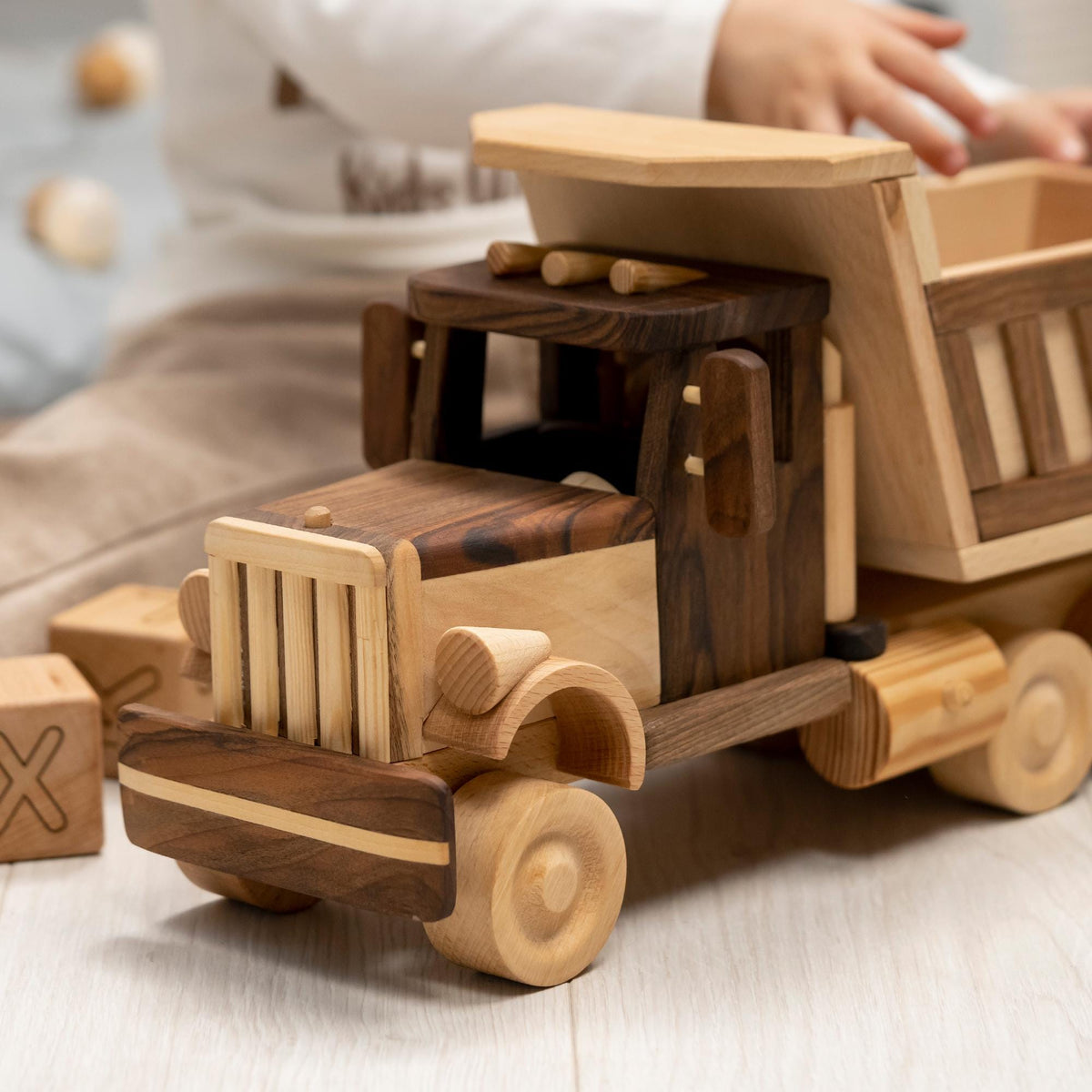 Big Wooden Truck, Toy & Home Decor – handmade wooden toy, photo 9