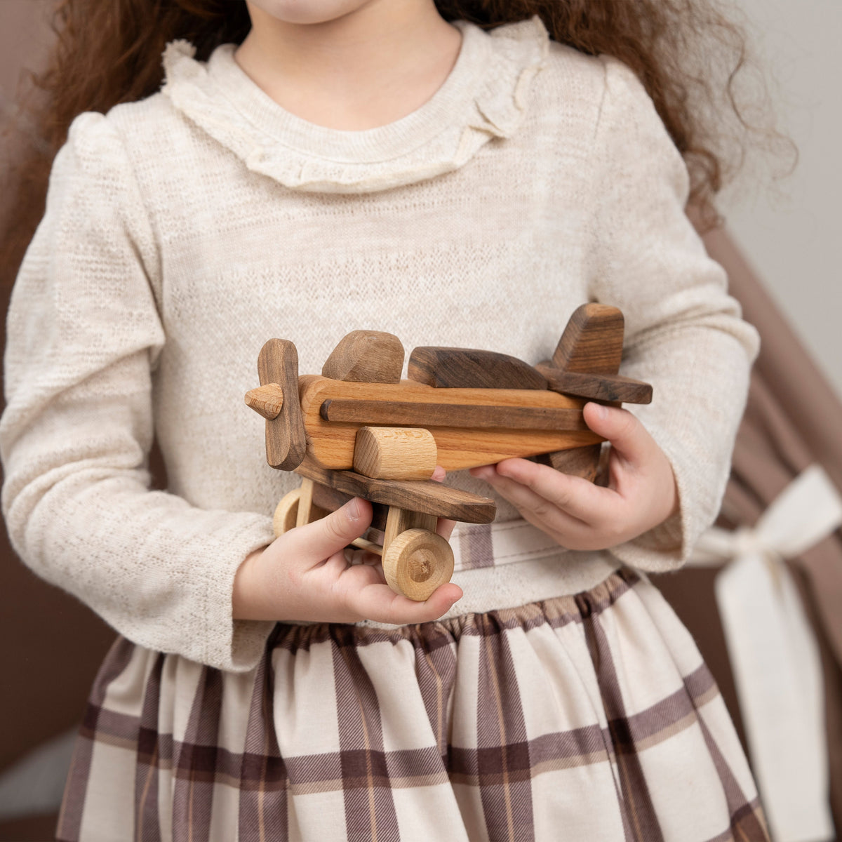 Wooden Toy Airplane for Kids – handmade wooden toy, photo 1