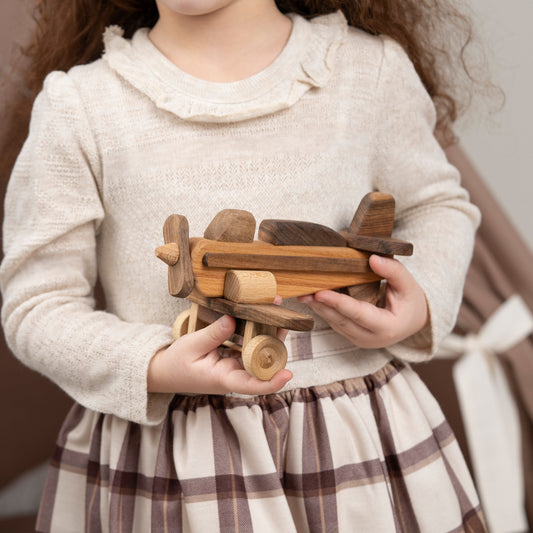 Wooden Toy Airplane for Kids – handmade wooden toy, photo 1
