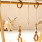 Highland Cow Wooden Baby Gym with Crocheted Toys – handmade wooden baby gym, photo 1