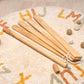 Cactus & Bear Wooden Baby Gym with Crocheted Toys – handmade wooden toy, photo 8
