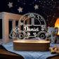 Personalized car name night light