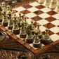 Handmade Chess Table - Eagle