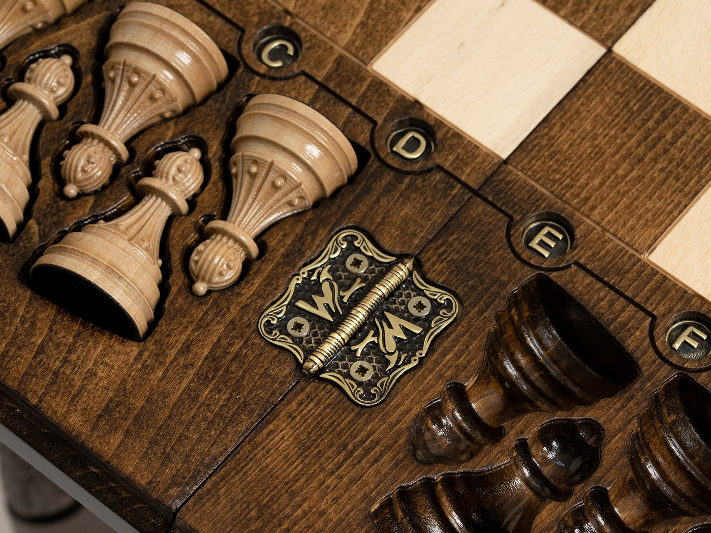 Wooden Chess Table EAGLE