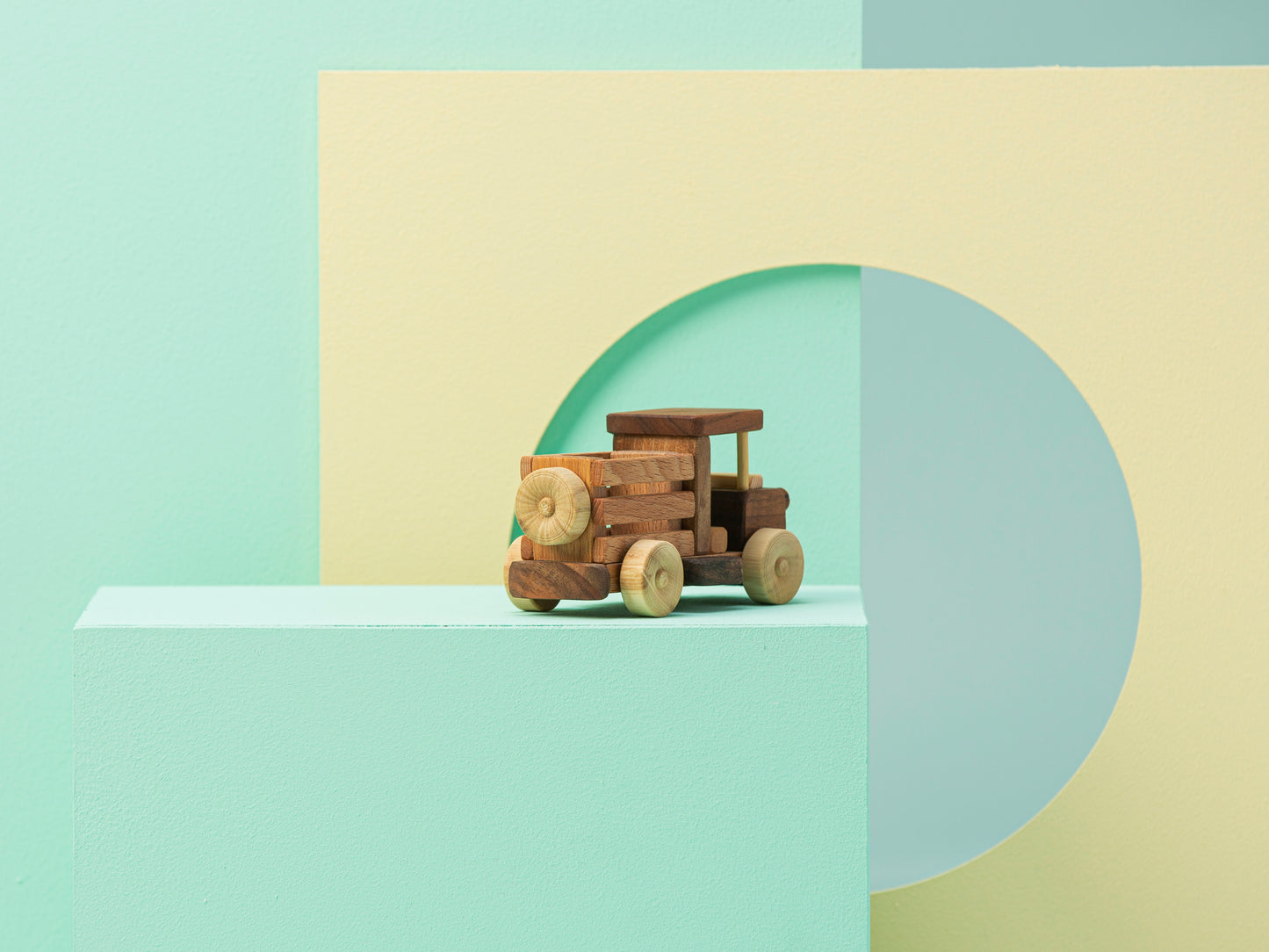 Wooden Mini Truck Toy