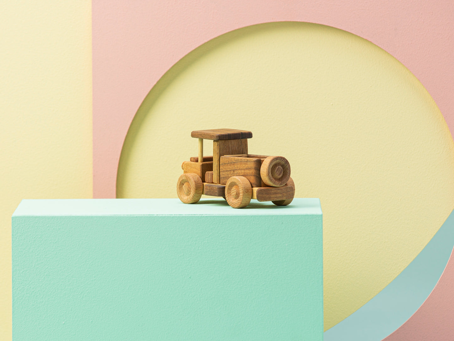 Wooden Toy Mini Truck