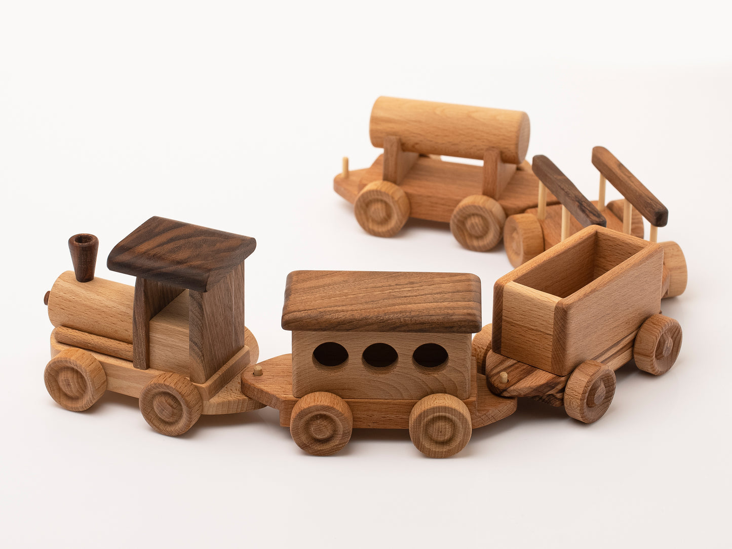 Wooden Train Set