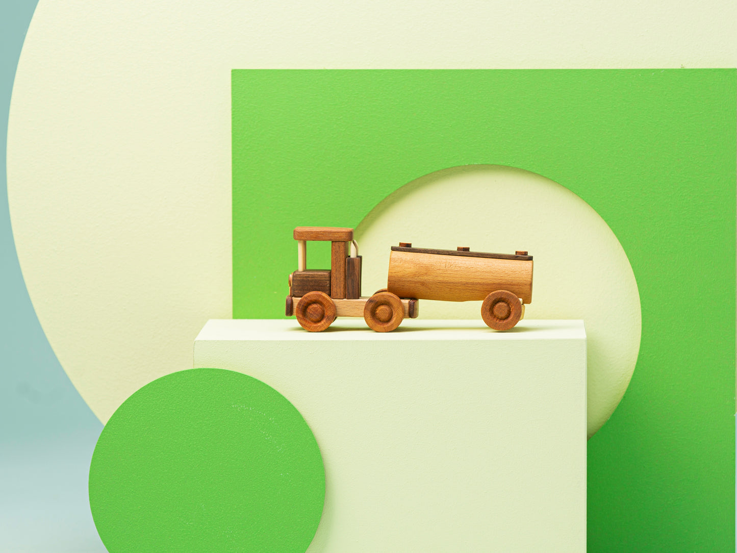 Wooden Water Truck