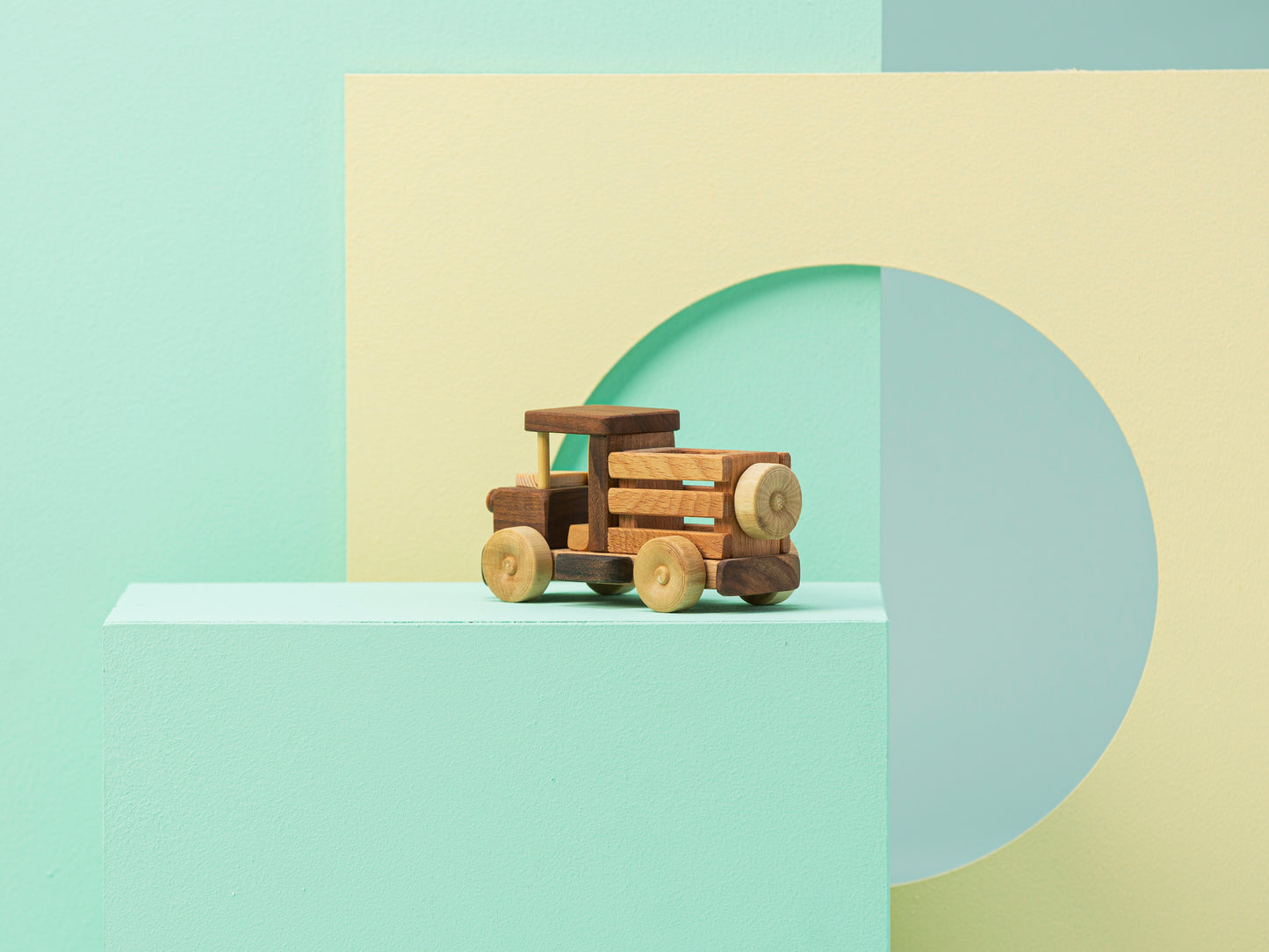 Wooden Mini Truck Toy