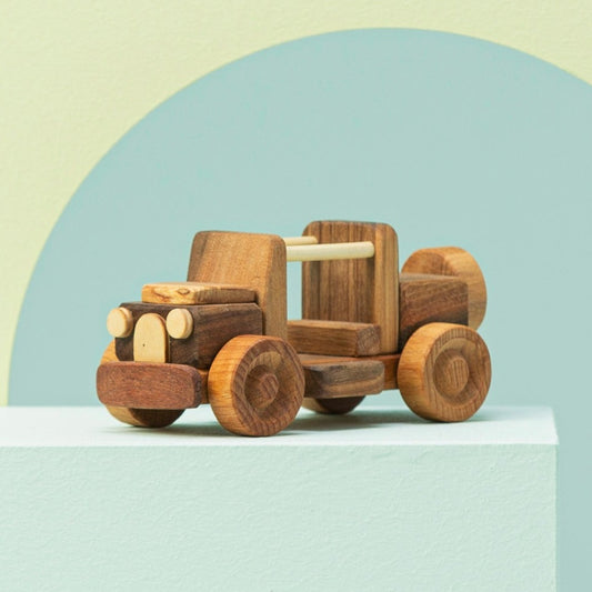 Wooden Toy Mini Car