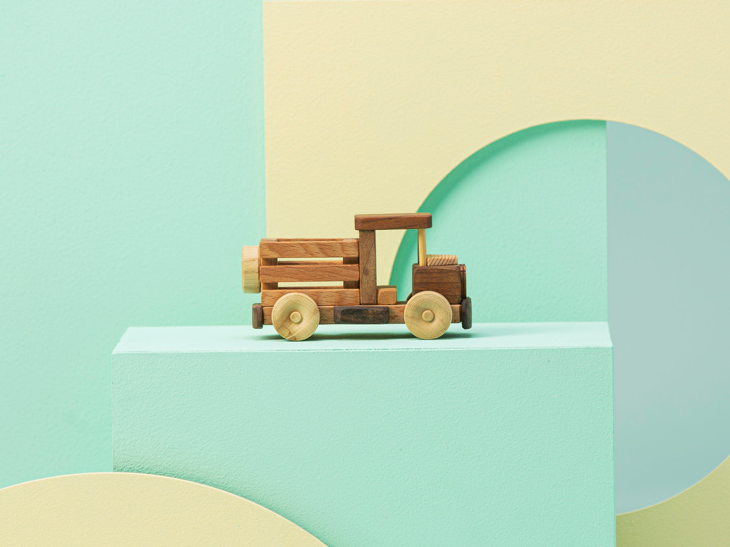 Wooden Mini Truck Toy