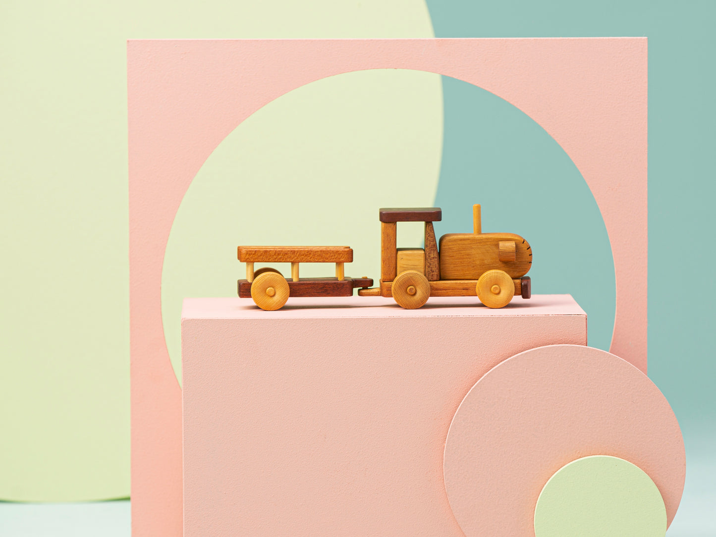 Tractor Wooden Toy