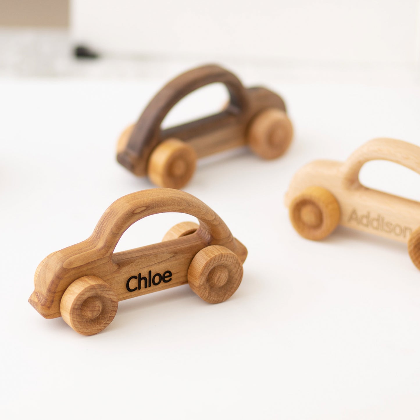 Push car toy for stocking stuffer