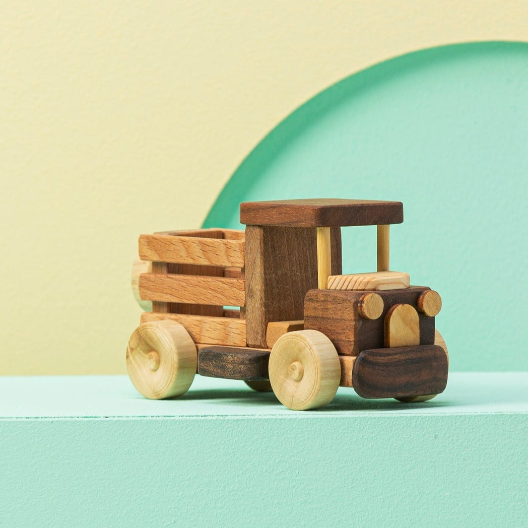 Wooden Mini Truck Toy