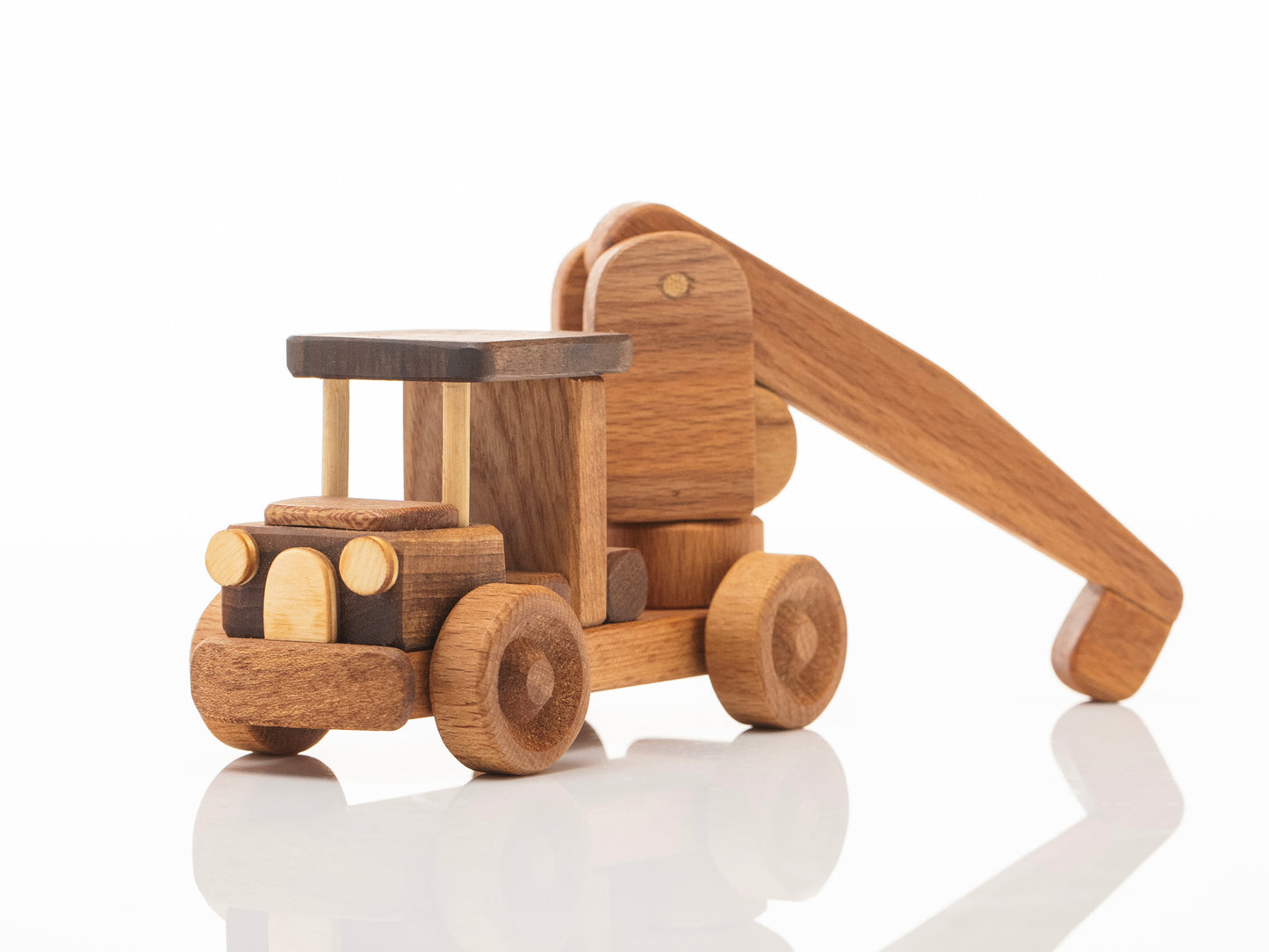 Wooden Crane Toy