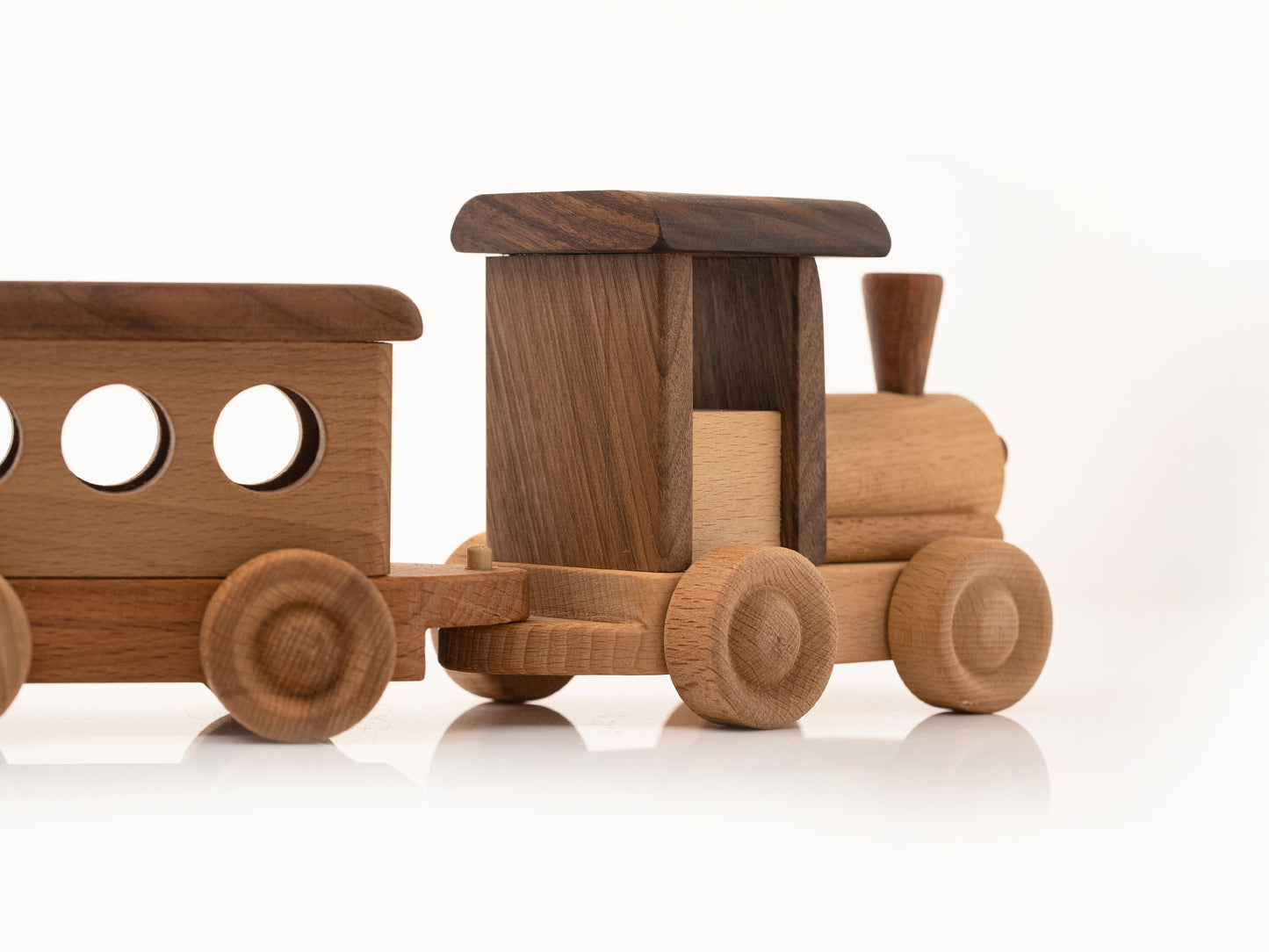 Wooden Train Set