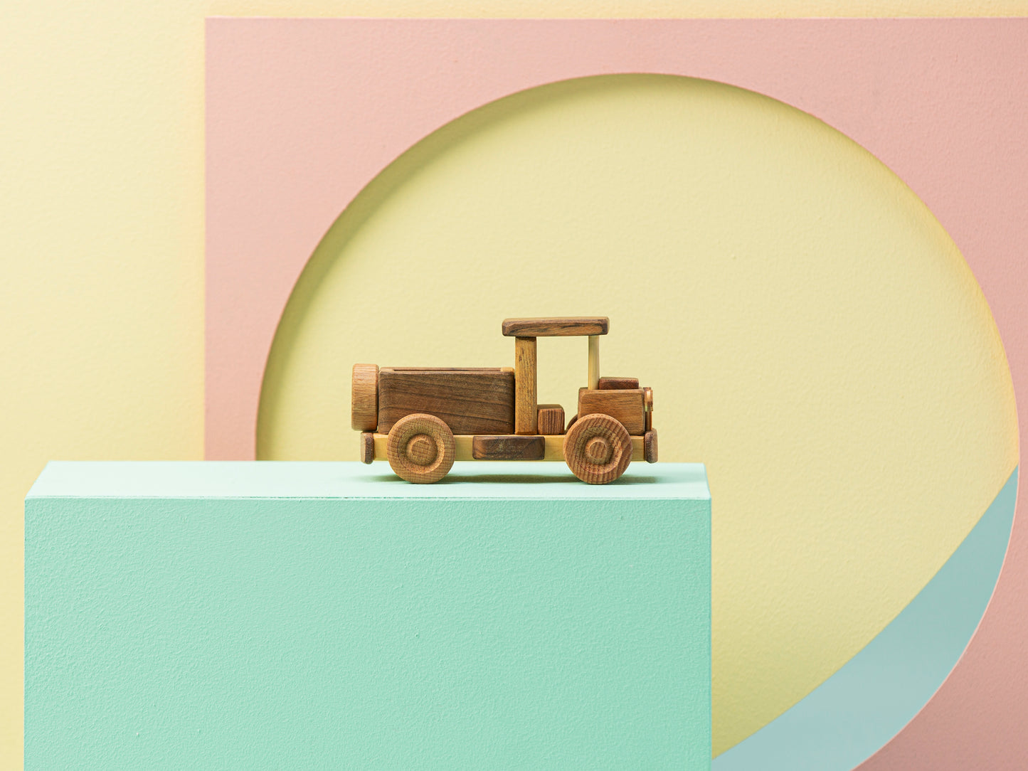 Wooden Toy Mini Truck