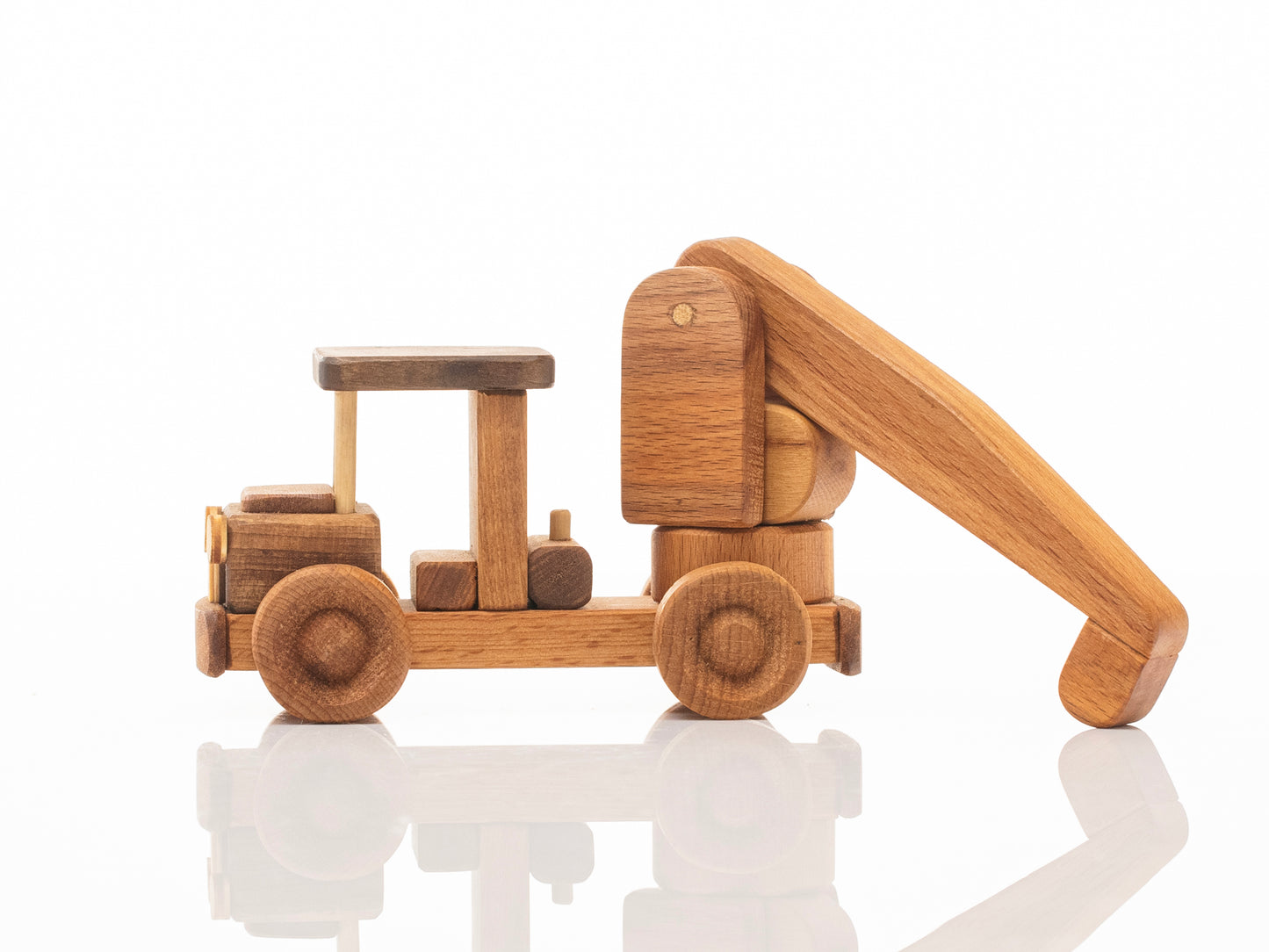 Wooden Crane Toy