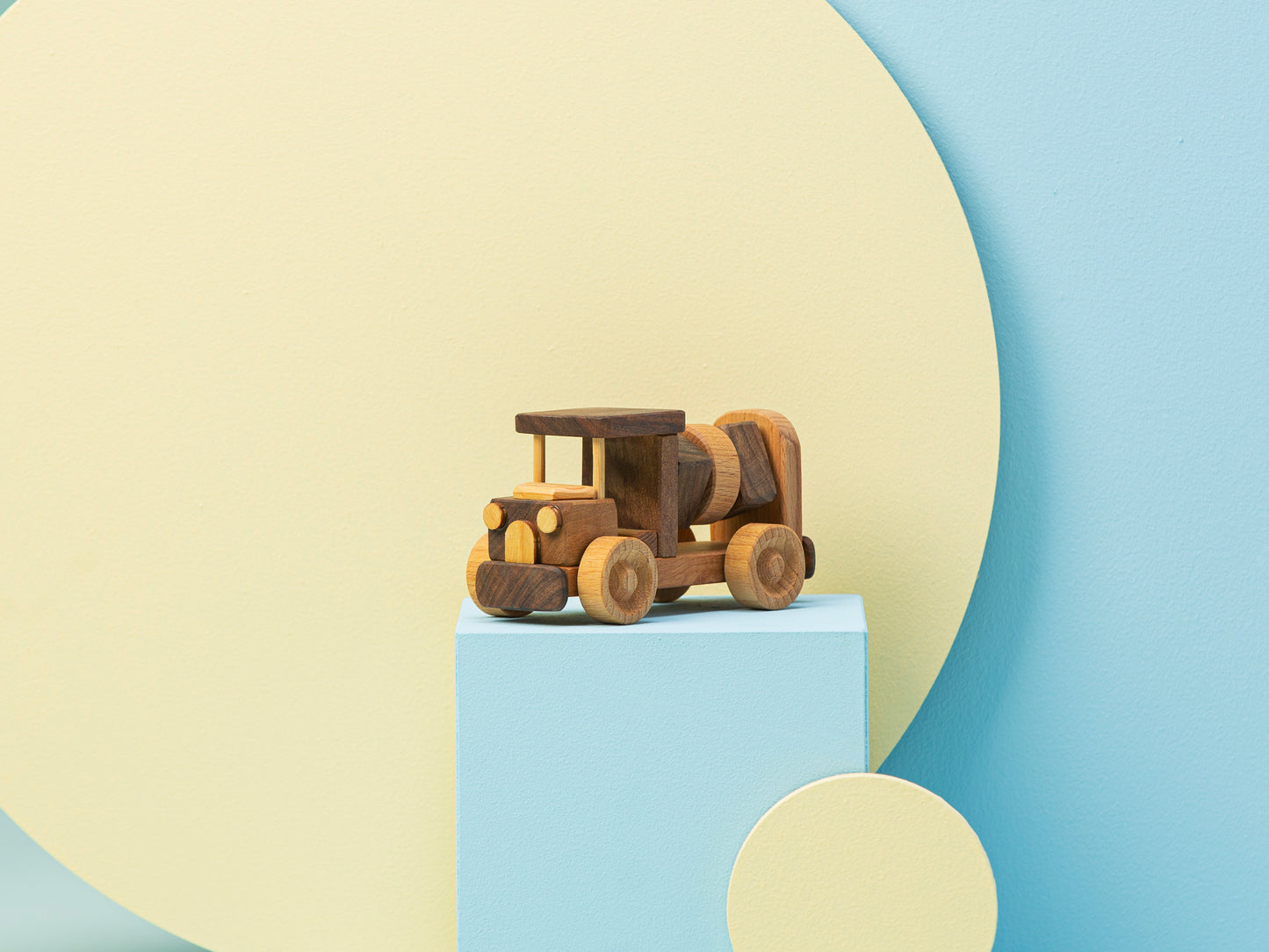 Wooden Toy Push Car