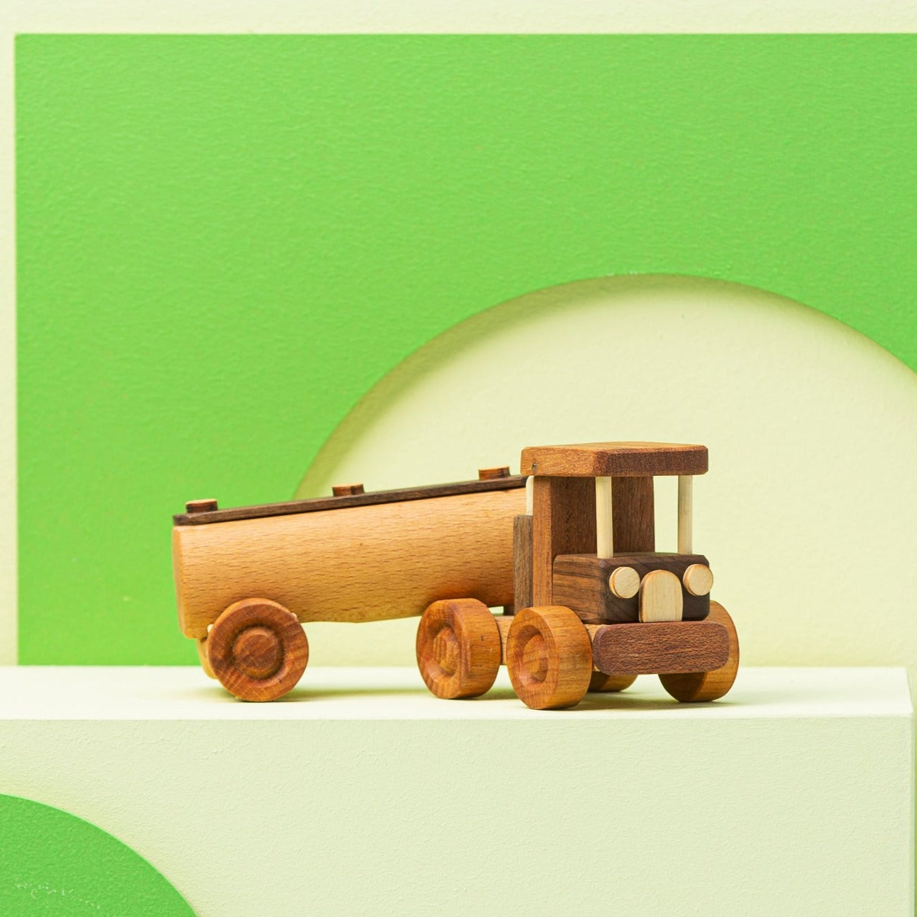 Wooden Water Truck