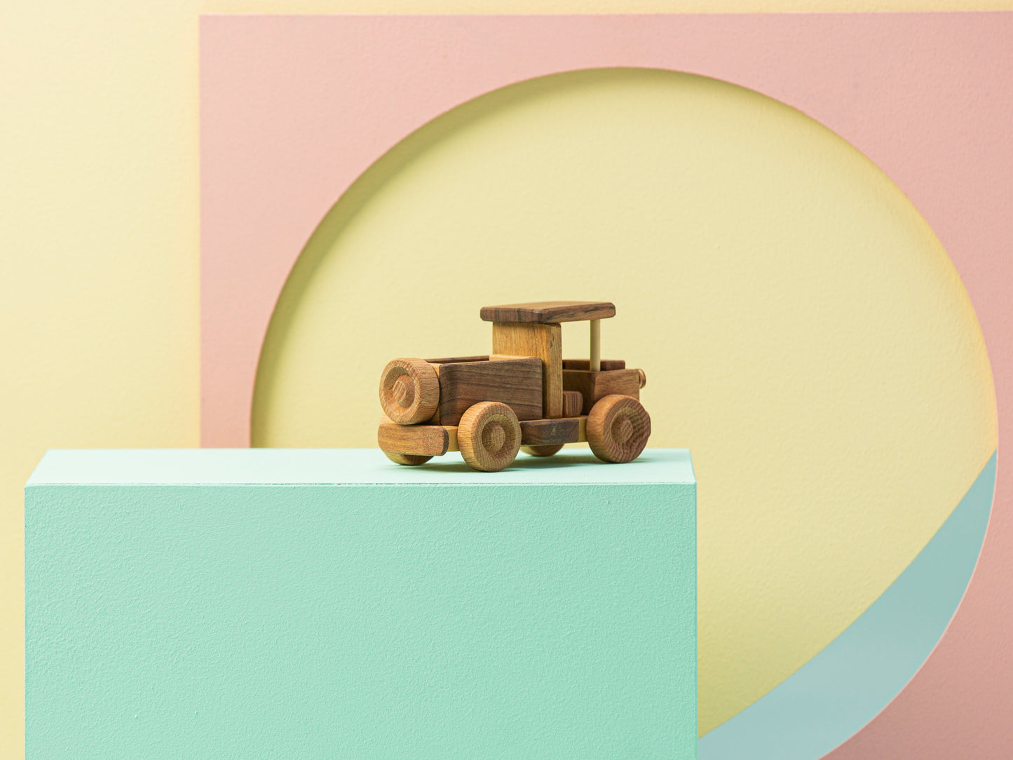 Wooden Toy Mini Truck