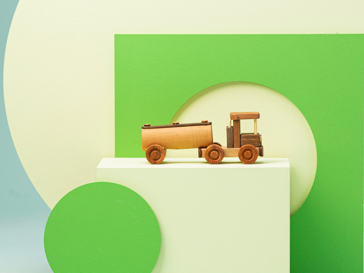 Wooden Water Truck