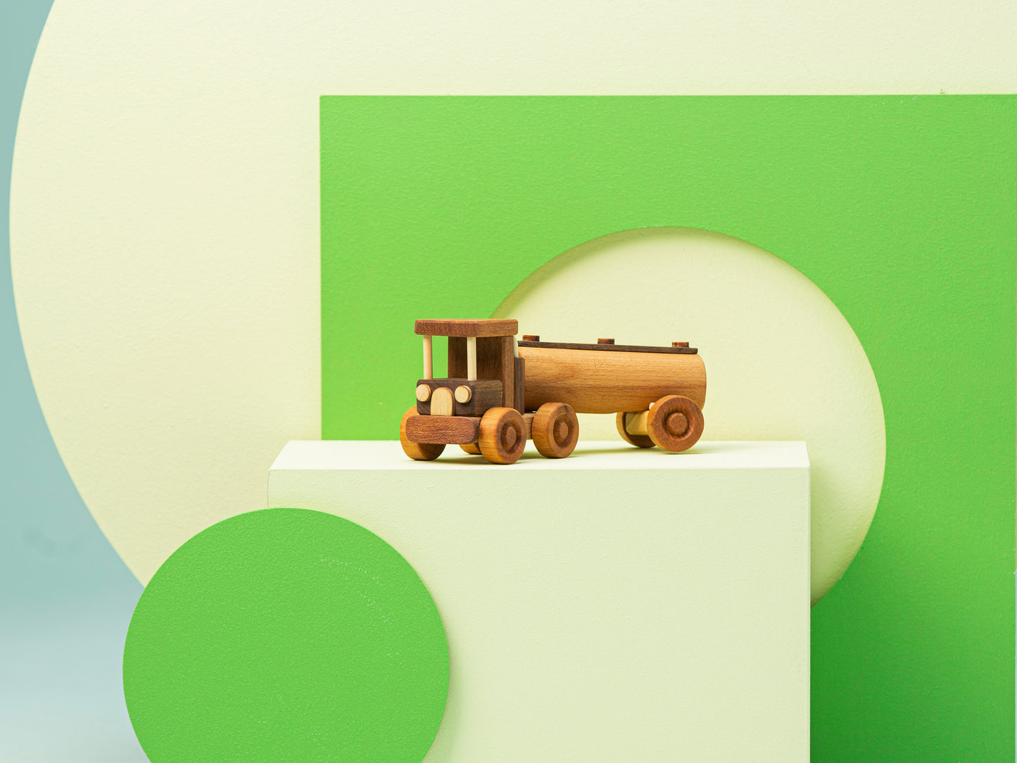 Wooden Water Truck