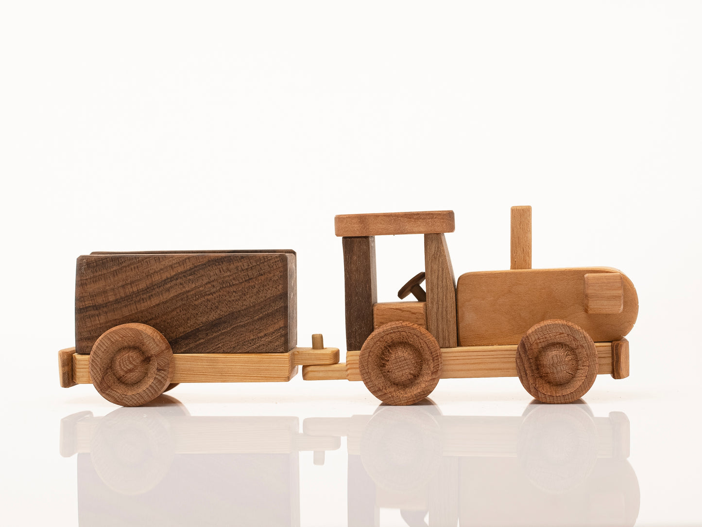 Wooden Tractor Toy
