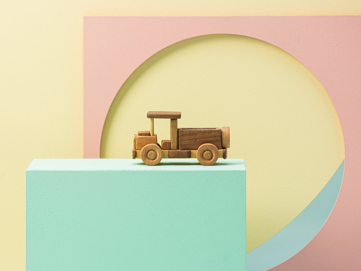 Wooden Toy Mini Truck