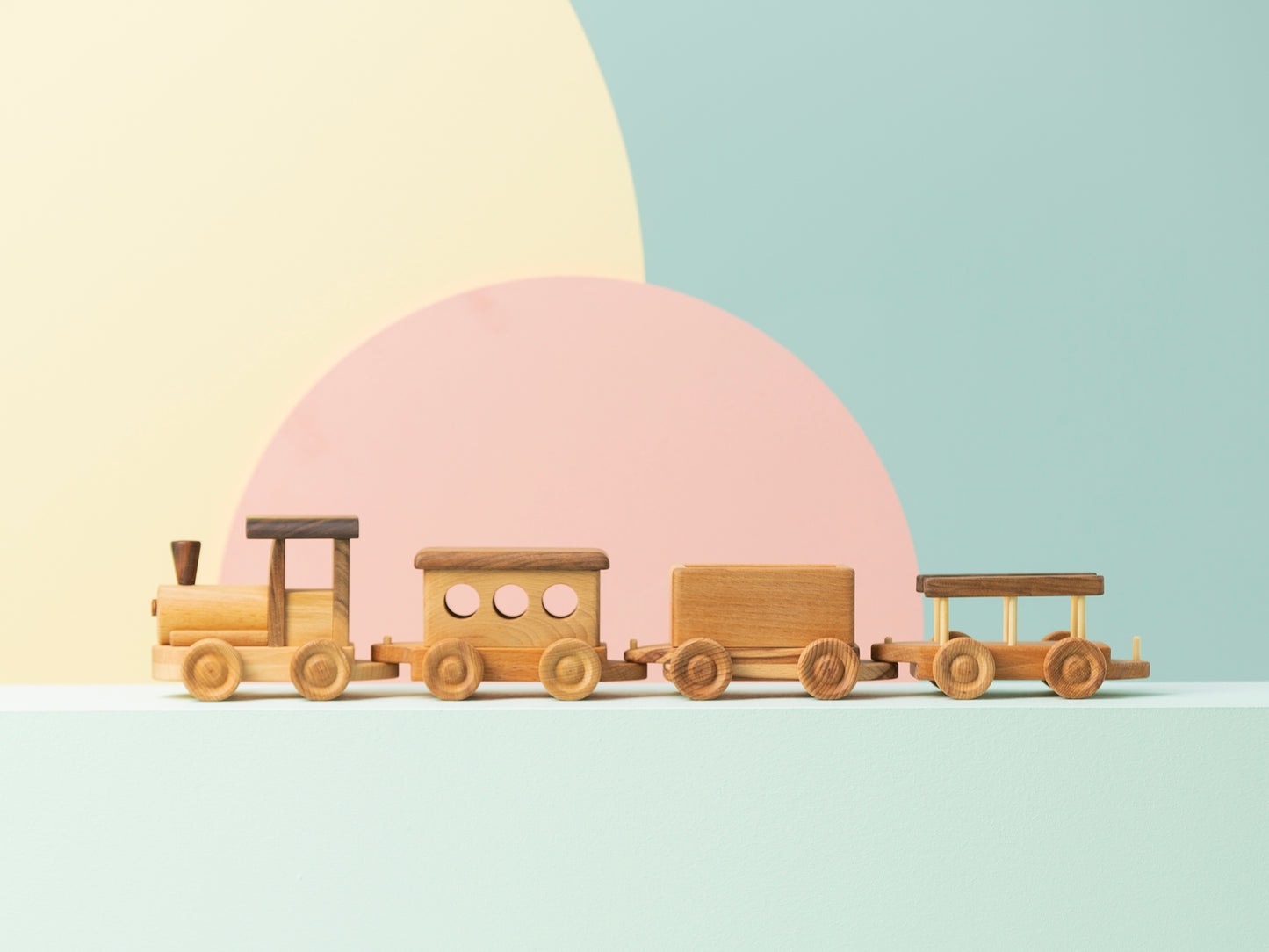 Wooden Train Set