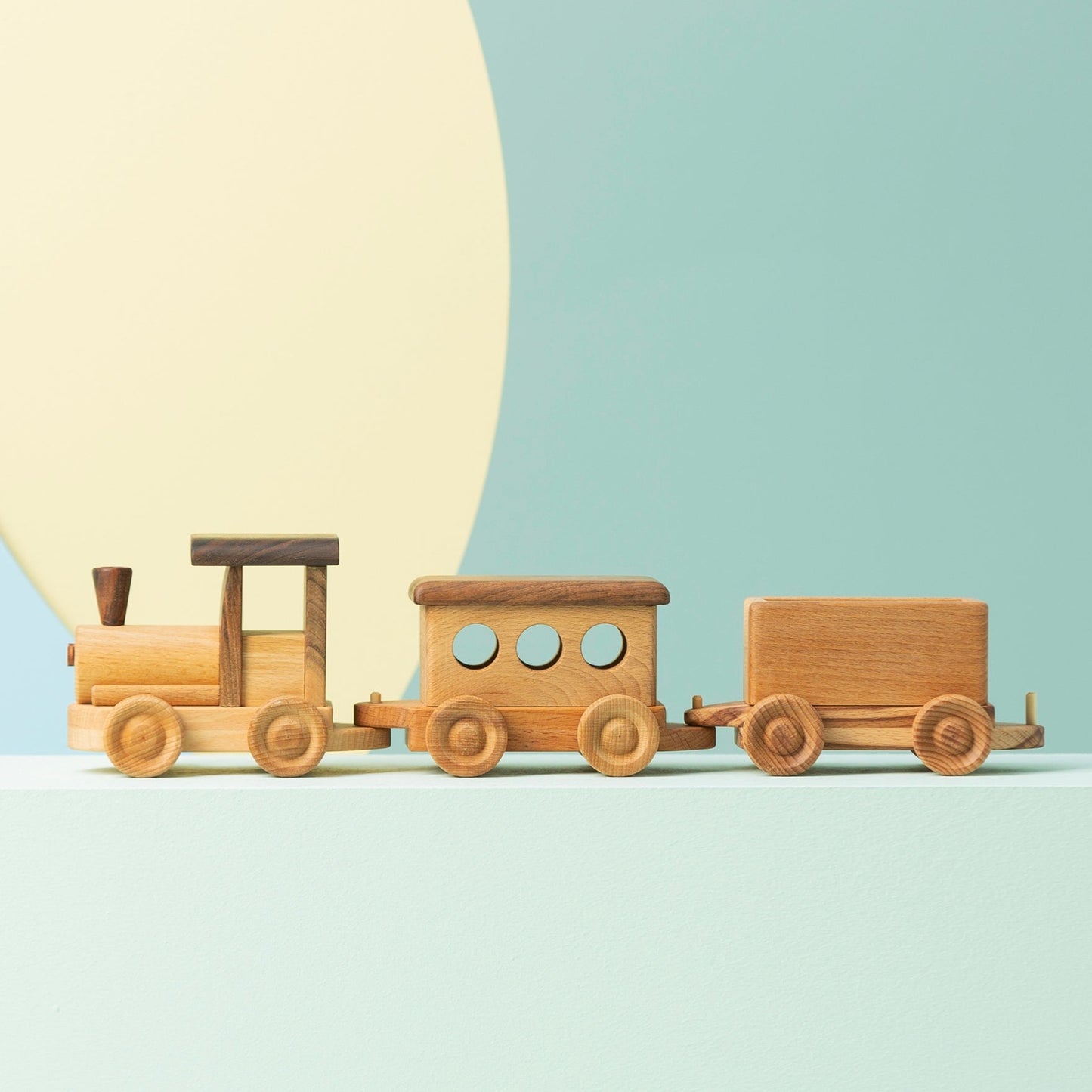 Wooden Train Set