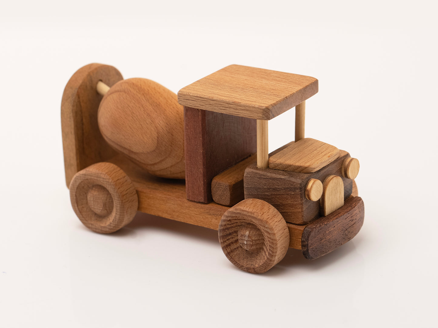 Wooden Toy Cement Mixer