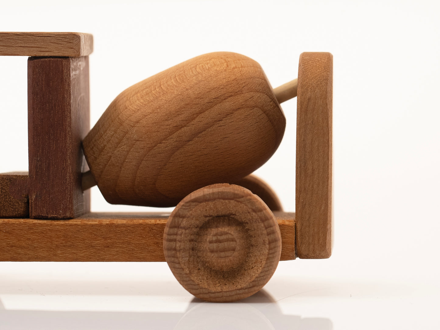 Wooden Toy Cement Mixer