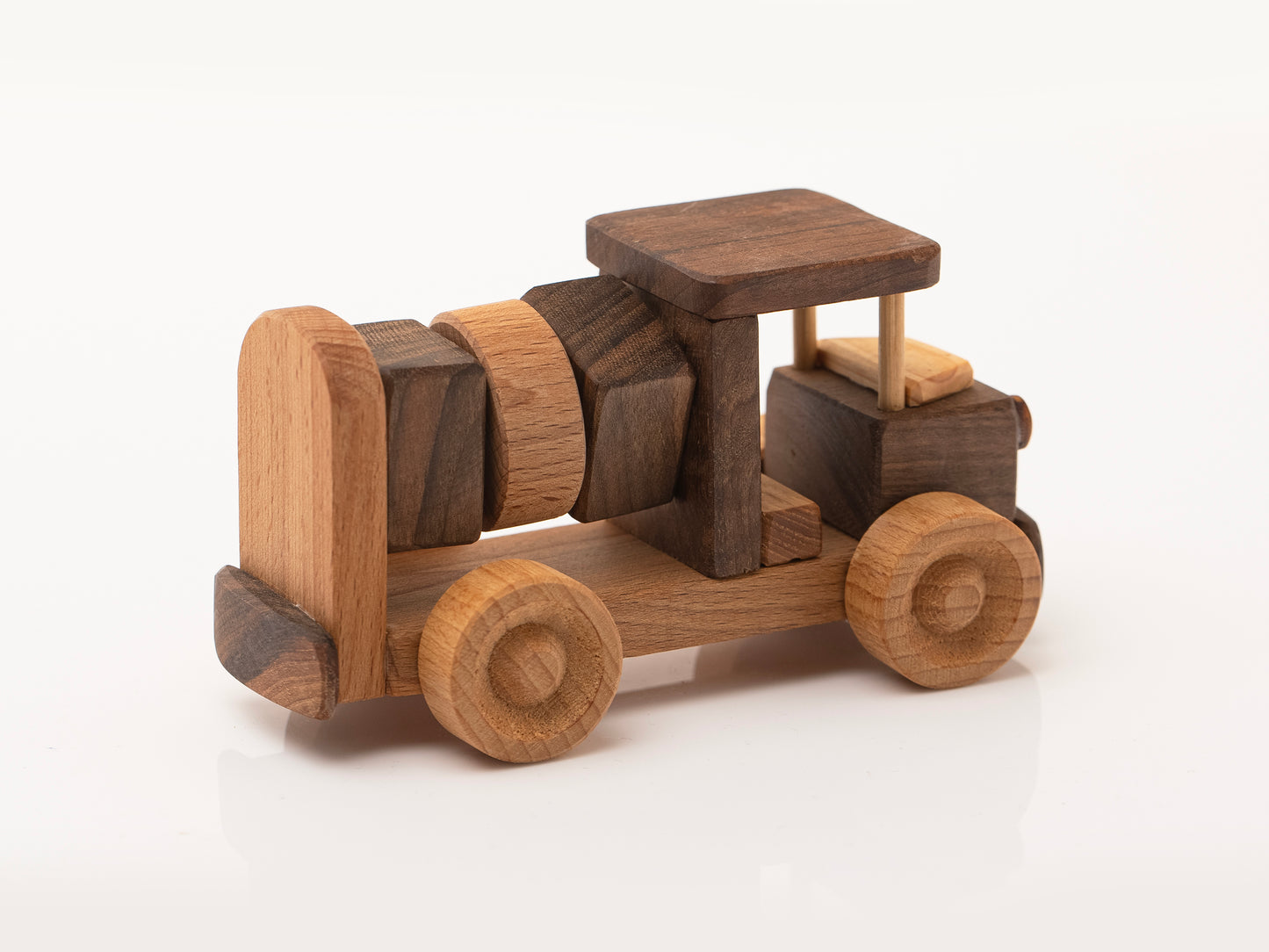 Wooden Toy Push Car