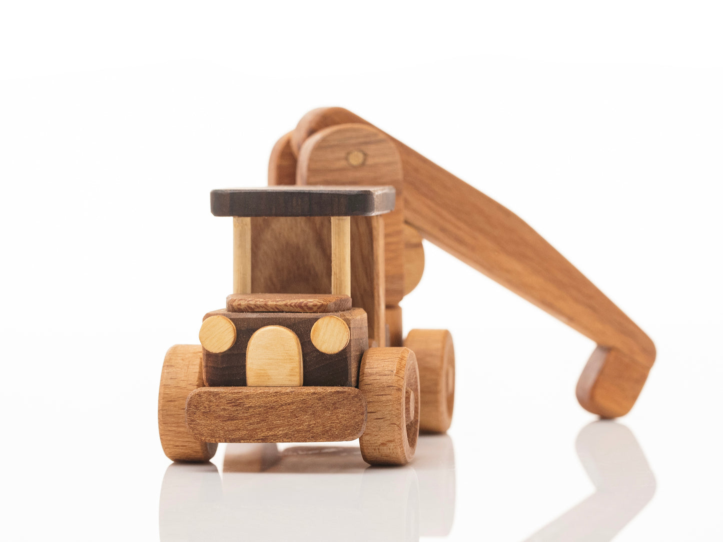 Wooden Crane Toy